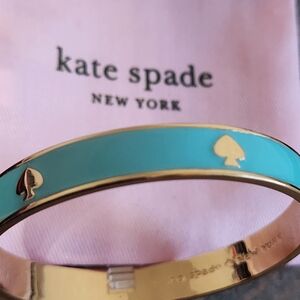 Kate Spade Gold and Turquoise Bangle